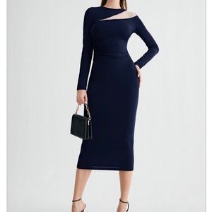 Navy Blue Dress